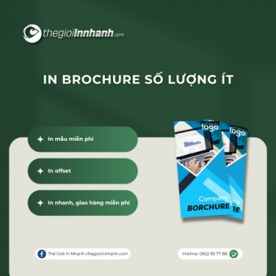 In Brochure Số Lượng Ít