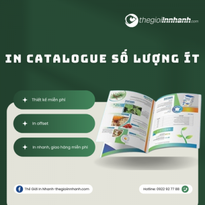 In Catalogue Số Lượng Ít