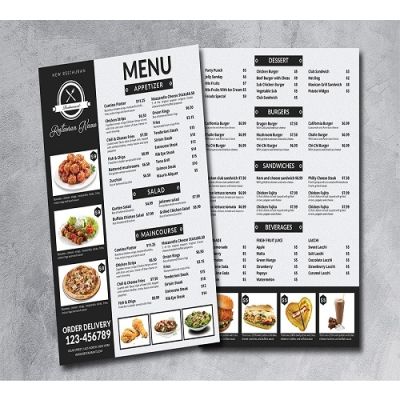 In Menu Số Lượng Ít
