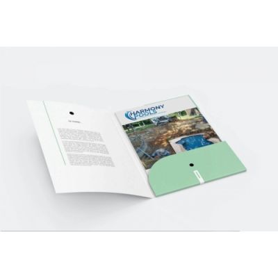Mẫu Bìa Sơ Mi ( Folder) Cho Công Ty Xây Dựng - 01