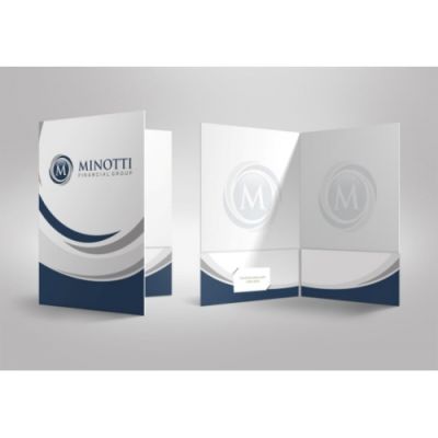 Mẫu Bìa Sơ Mi ( Folder) Ngành Tài Chính - 01