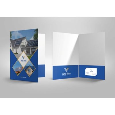 Mẫu Bìa Sơ Mi ( Folder) Ngành Bất Động Sản - 01