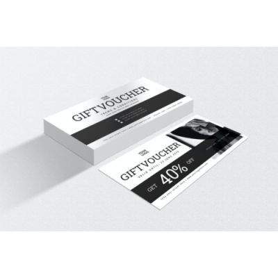 Mẫu Phiếu Quà Tặng - Gift Voucher Ngành Thời Trang - 02