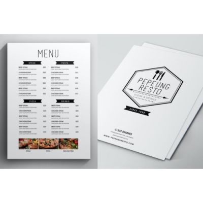 In Menu Cao Cấp