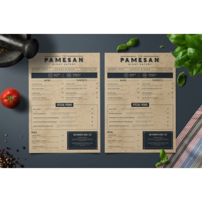 Mẫu Menu - 06