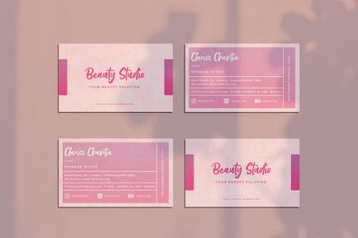 Mẫu Name Card Ngành Mỹ Phẩm - 01